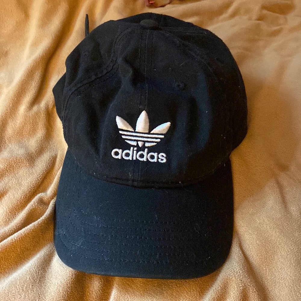 Black adidas hat